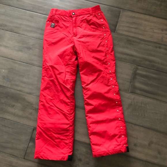 betty rides Pants - Betty Rides Elements Red Hot Snow Pants-Size Small